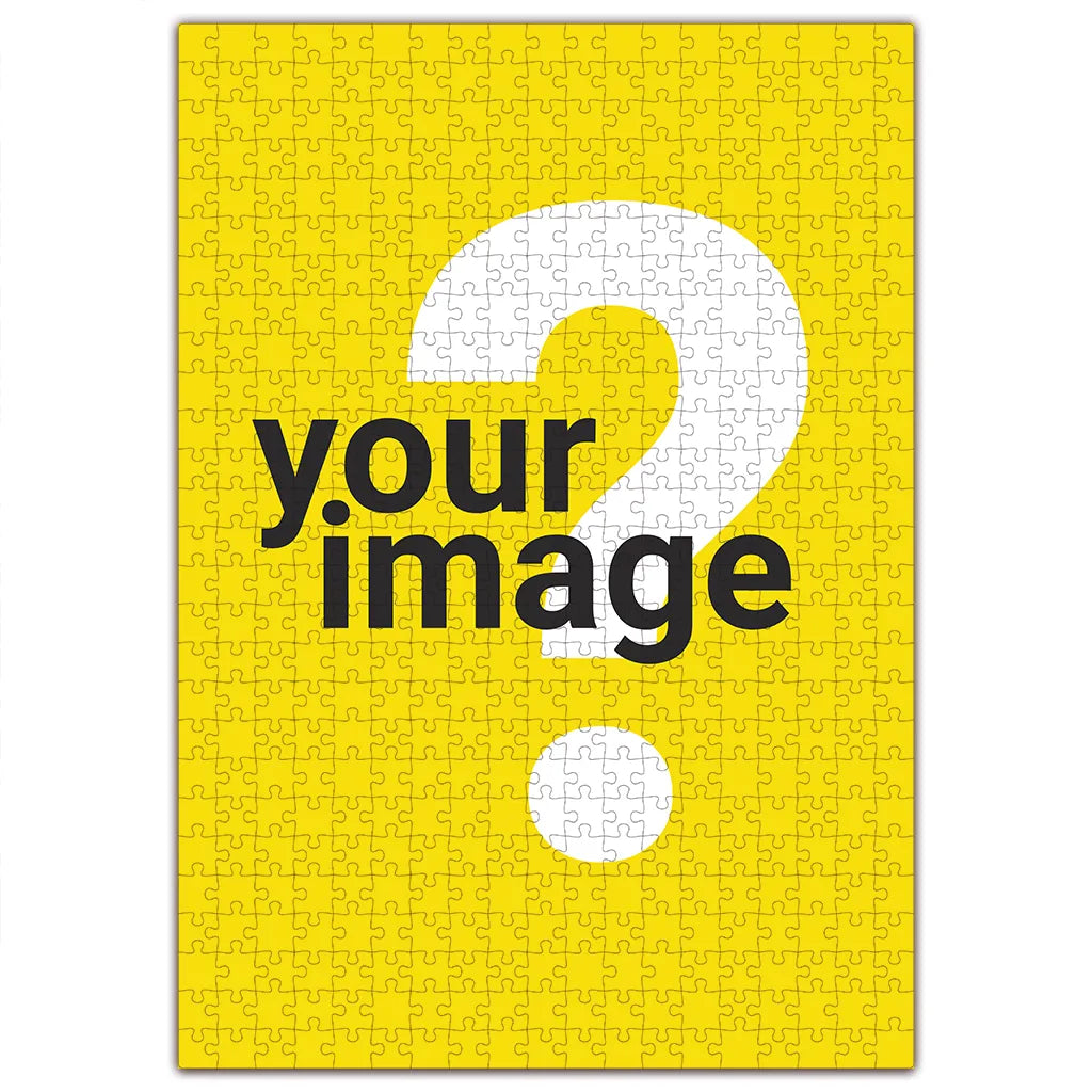 MemoryMaze: Robust Vertical Rectangular Wooden Puzzle (HDF) for Adults & Children - Your Photo, Your Portrait