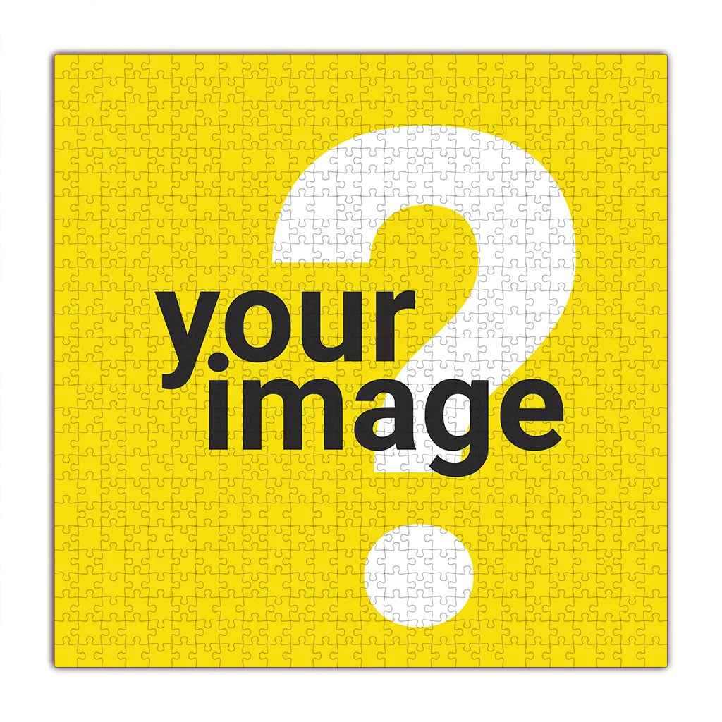 MemoryMaze: Robust Square Wooden Puzzle (HDF) for Adults & Children - Your Photo, Your Story